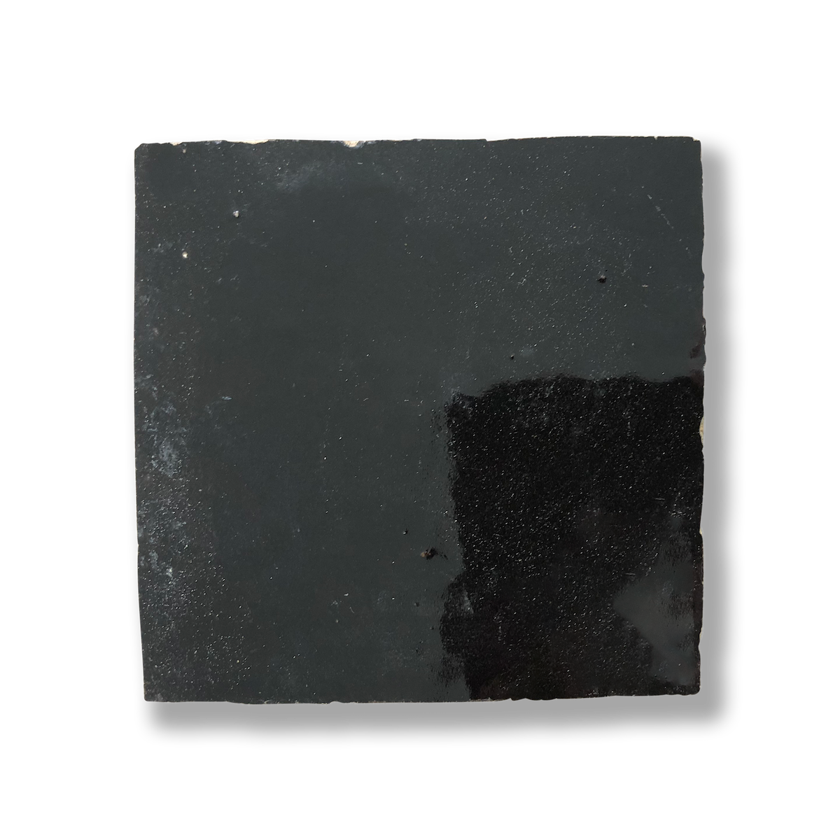 Medina Black Moroccan Zellige Square Tile