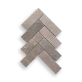BALMAIN ROSA MURCIA TUMBLED NATURAL STONE HERRINGBONE MOSAIC