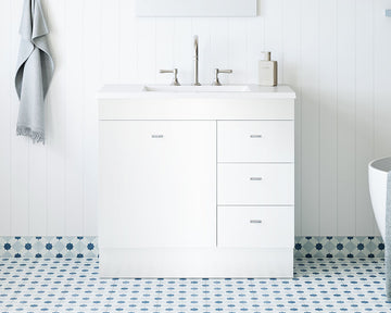 Timberline Bargo Vanity White Gloss