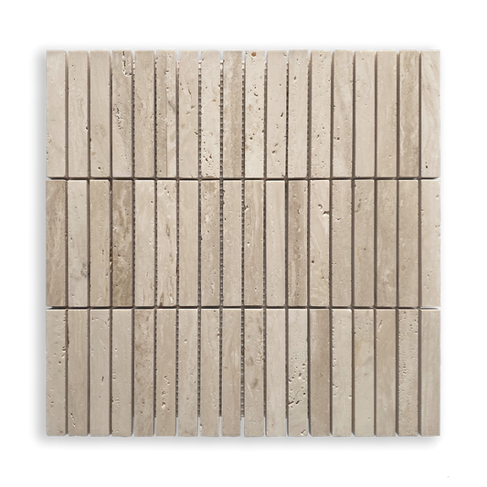 BASTONI CLASSIC TRAVERTINE KIT KAT MOSAIC TILE