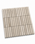 BASTONI TRAVERTINE CLASSIC NATURAL STONE KIT KAT MOSAIC TILE