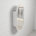 Beau Monde LED Shaving Cabinet Matte White