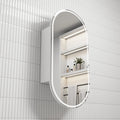 Beau Monde LED Shaving Cabinet Matte White