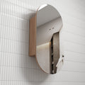 Beau Monde Shaving Cabinet - Matte White
