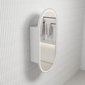 Beau Monde LED Shaving Cabinet Matte White