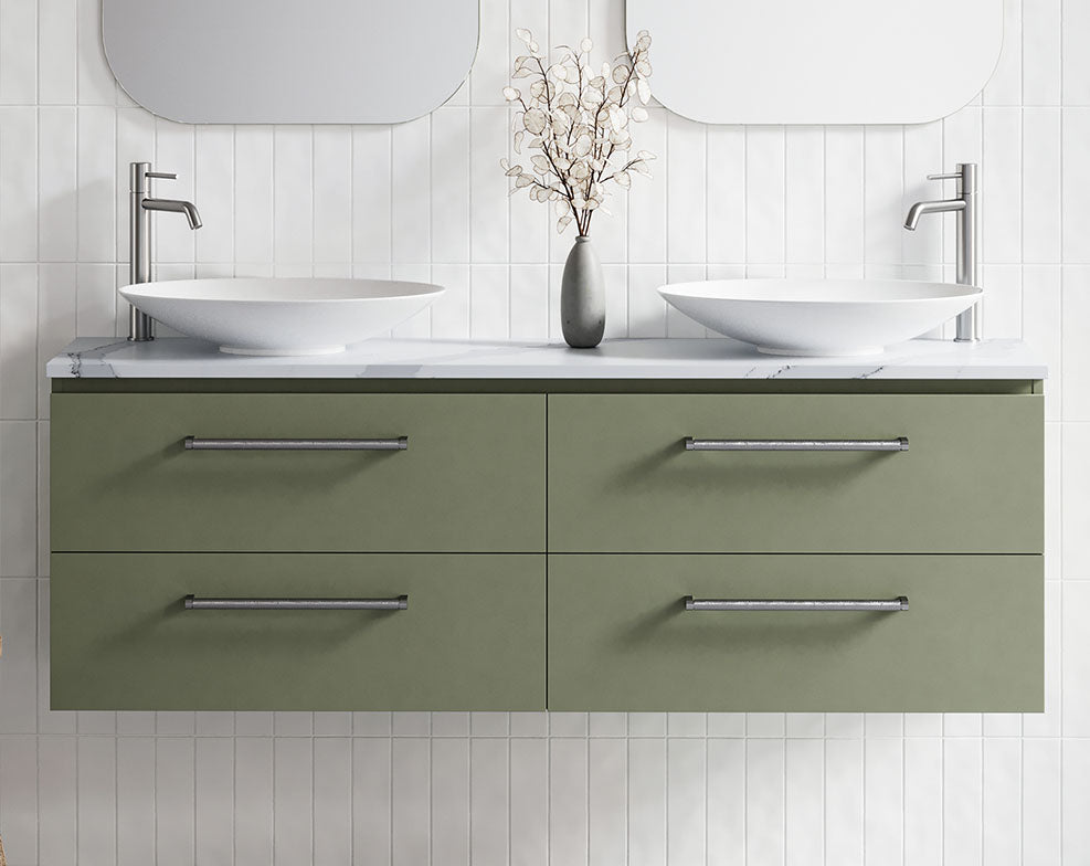 Timberline Billie Vanity White Gloss