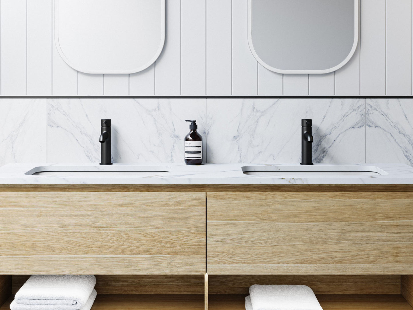 Timberline Bodhi Undermount Basin White Gloss