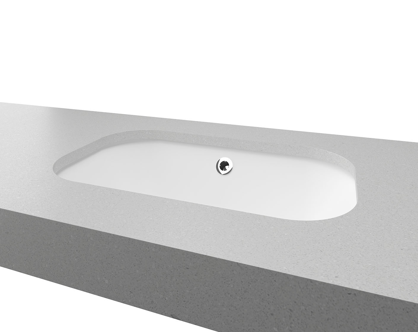 Timberline Bodhi Undermount Basin White Gloss