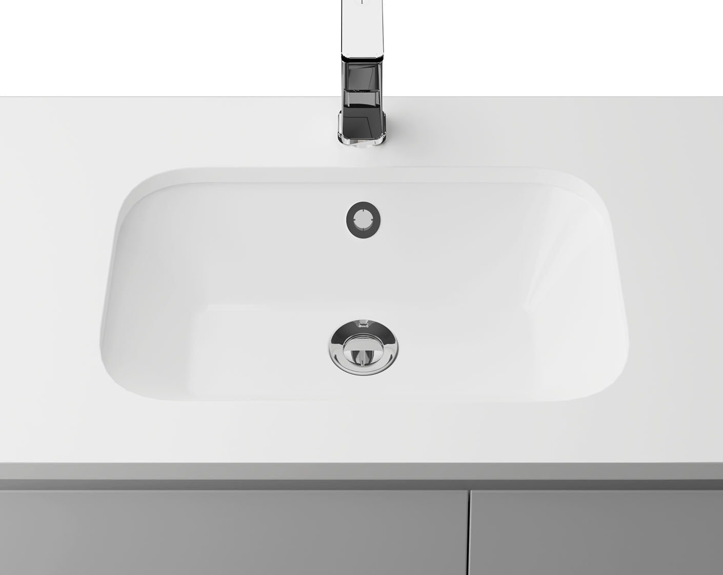 Timberline Bodhi Undermount Basin White Gloss