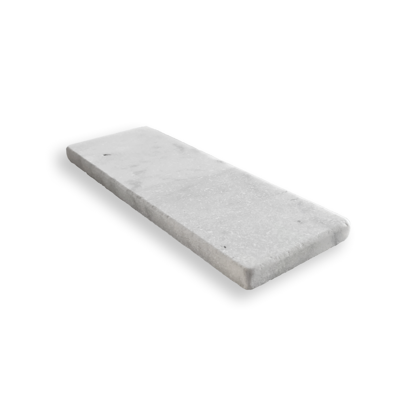 BONDI CARRARA C TUMBLED NATURAL STONE SUBWAY TILE