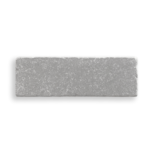 BONDI CINDER GREY TUMBLED NATURAL STONE SUBWAY TILE