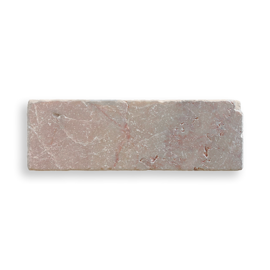 BONDI ROSADO TUMBLED NATURAL STONE SUBWAY TILE