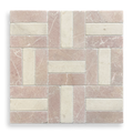 BONDI ROSADO TUMBLED NATURAL STONE SUBWAY TILE