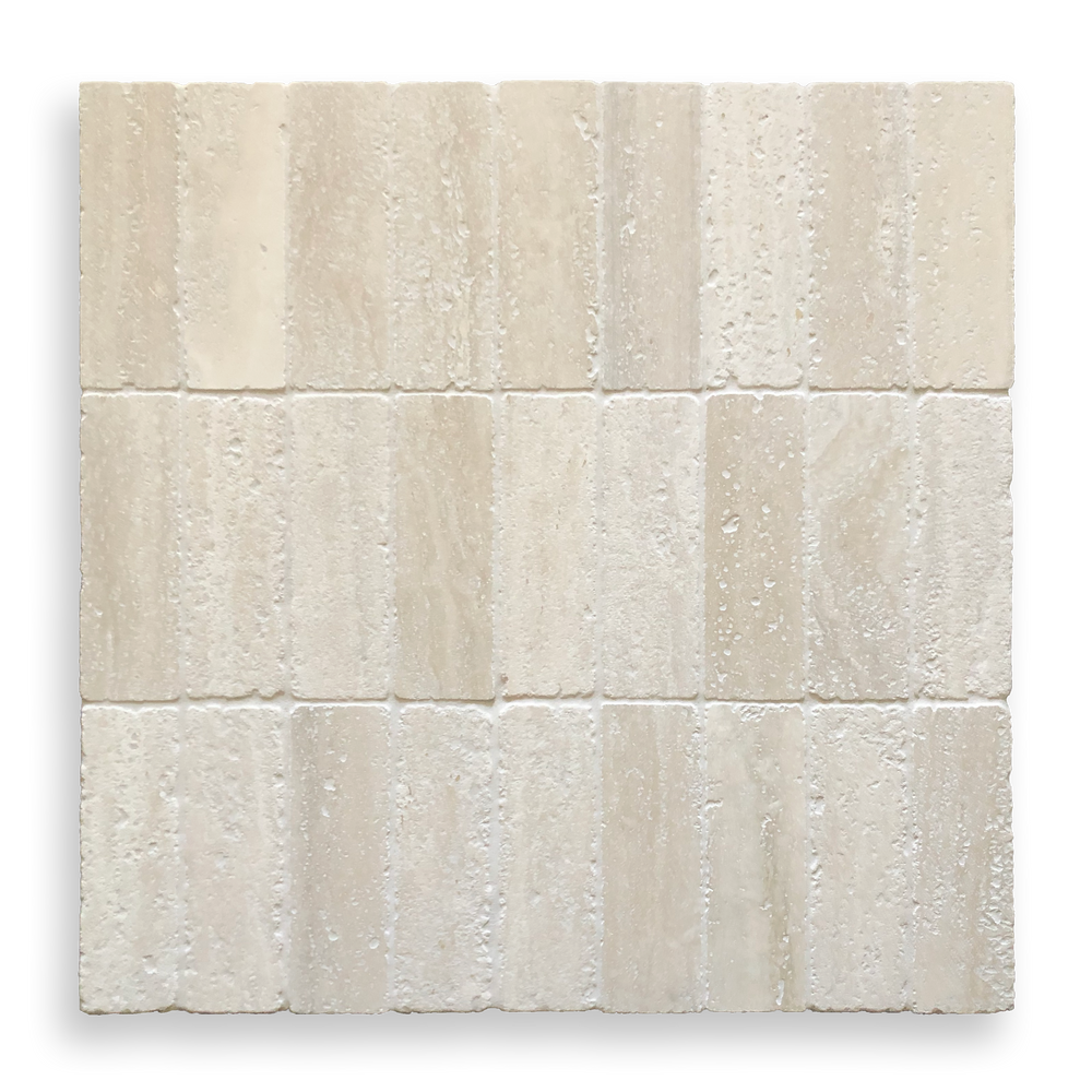 BONDI TRAVERTINE CLASSIC TUMBLED NATURAL STONE SUBWAY TILE