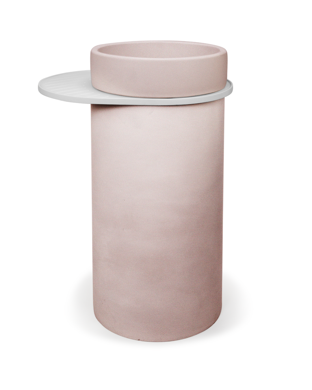 Cylinder - Bowl Basin (Blush Pink)