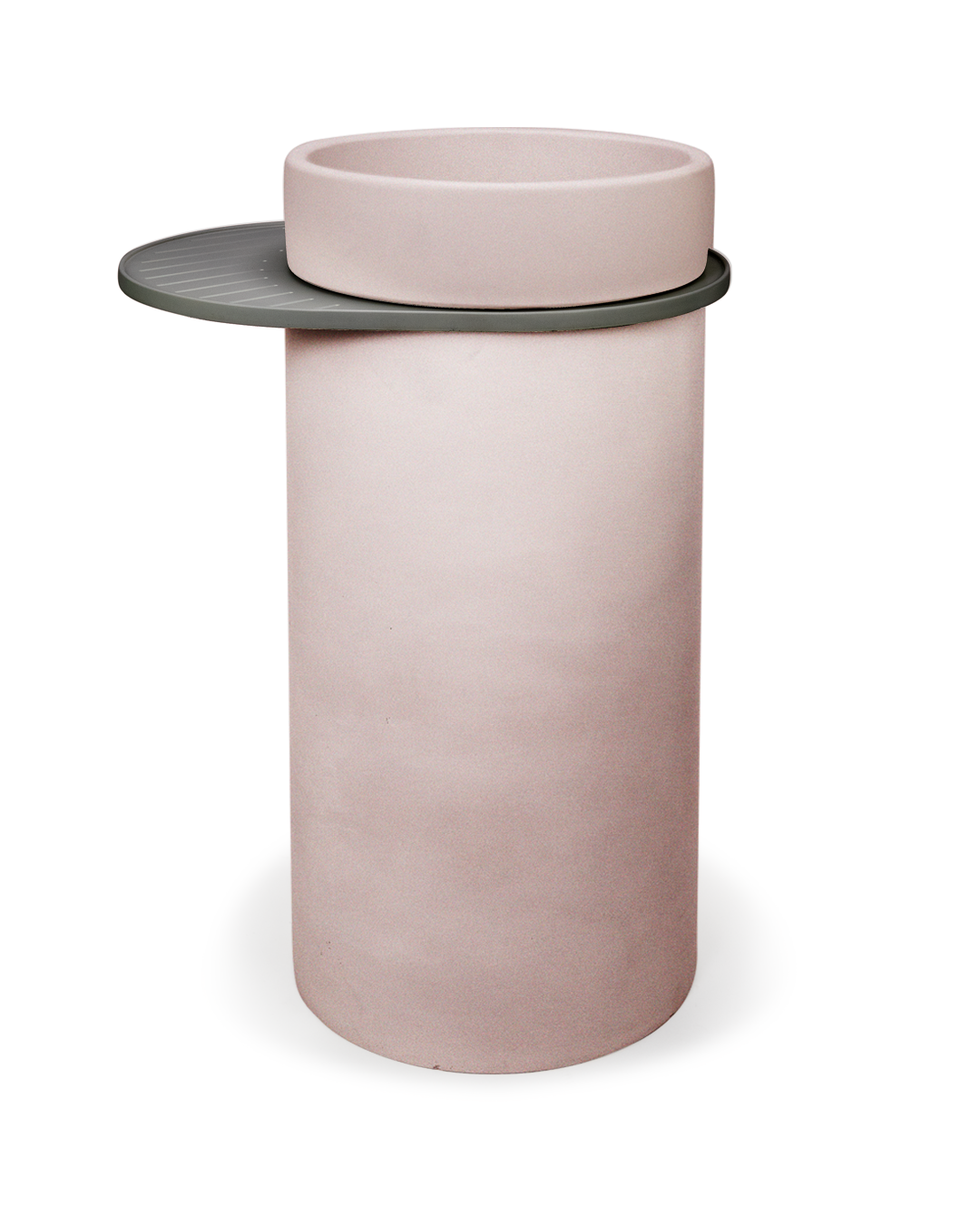 Cylinder - Bowl Basin (Blush Pink)