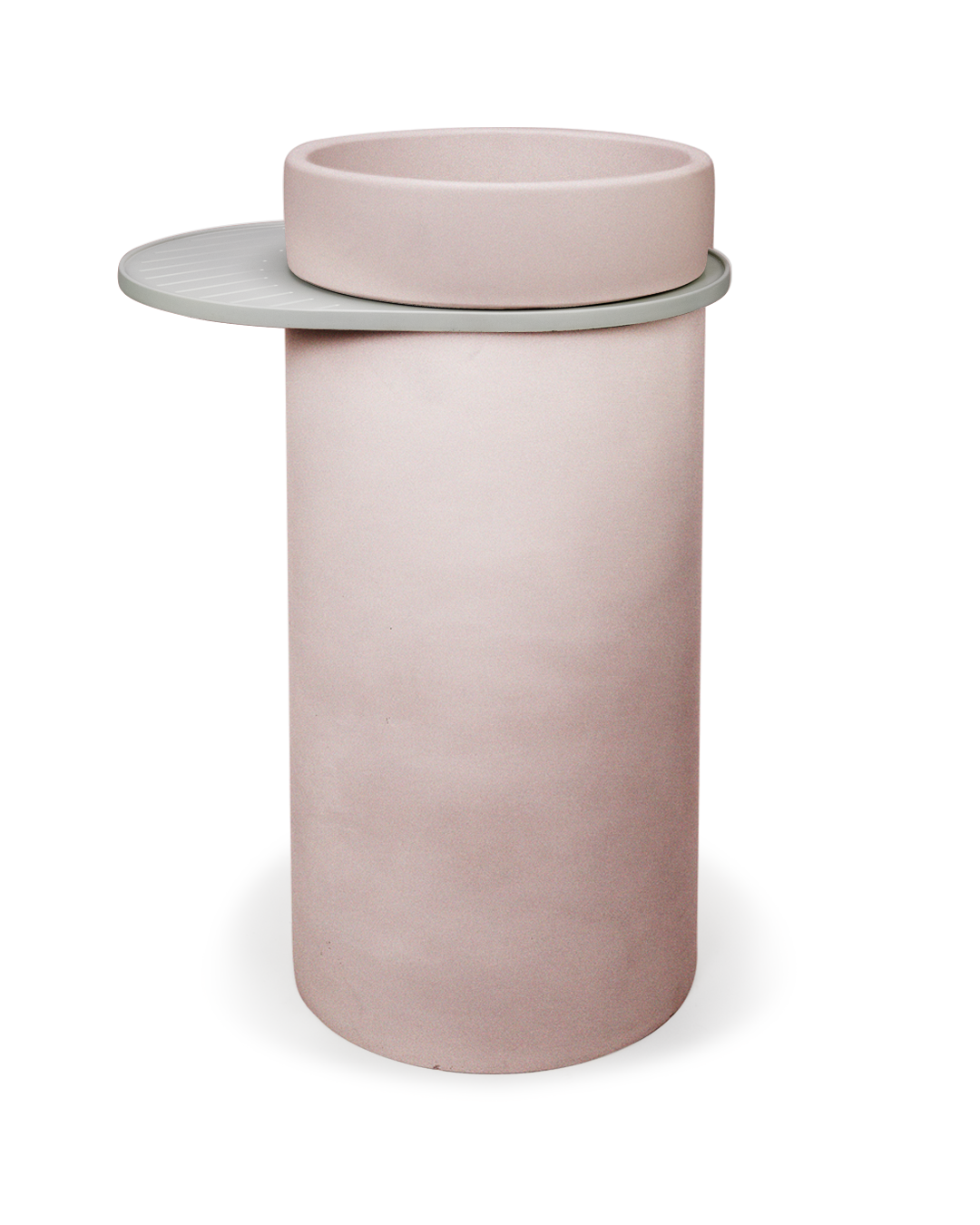 Cylinder - Bowl Basin (Blush Pink)