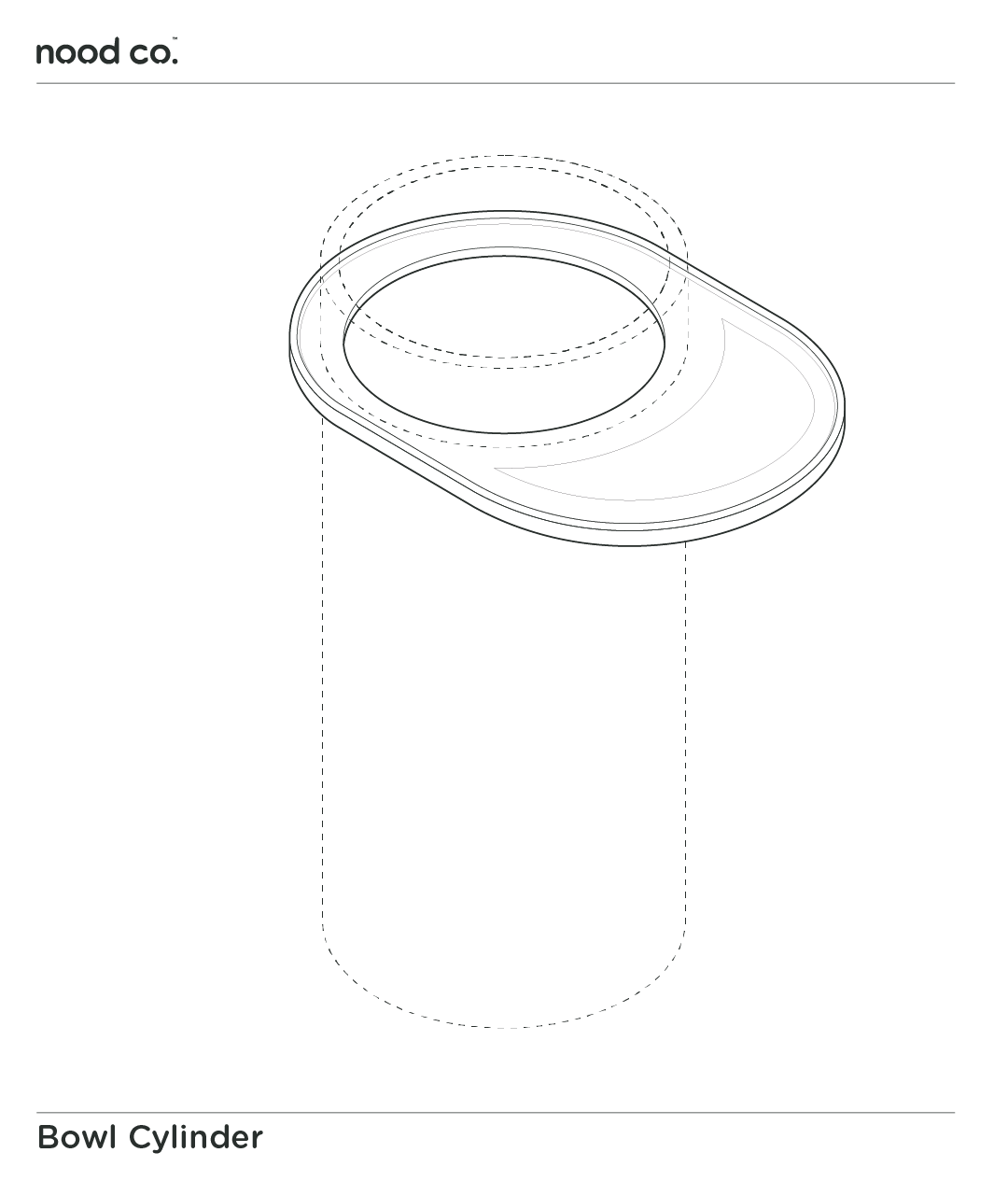 Cylinder - Bowl Basin (Mushroom)