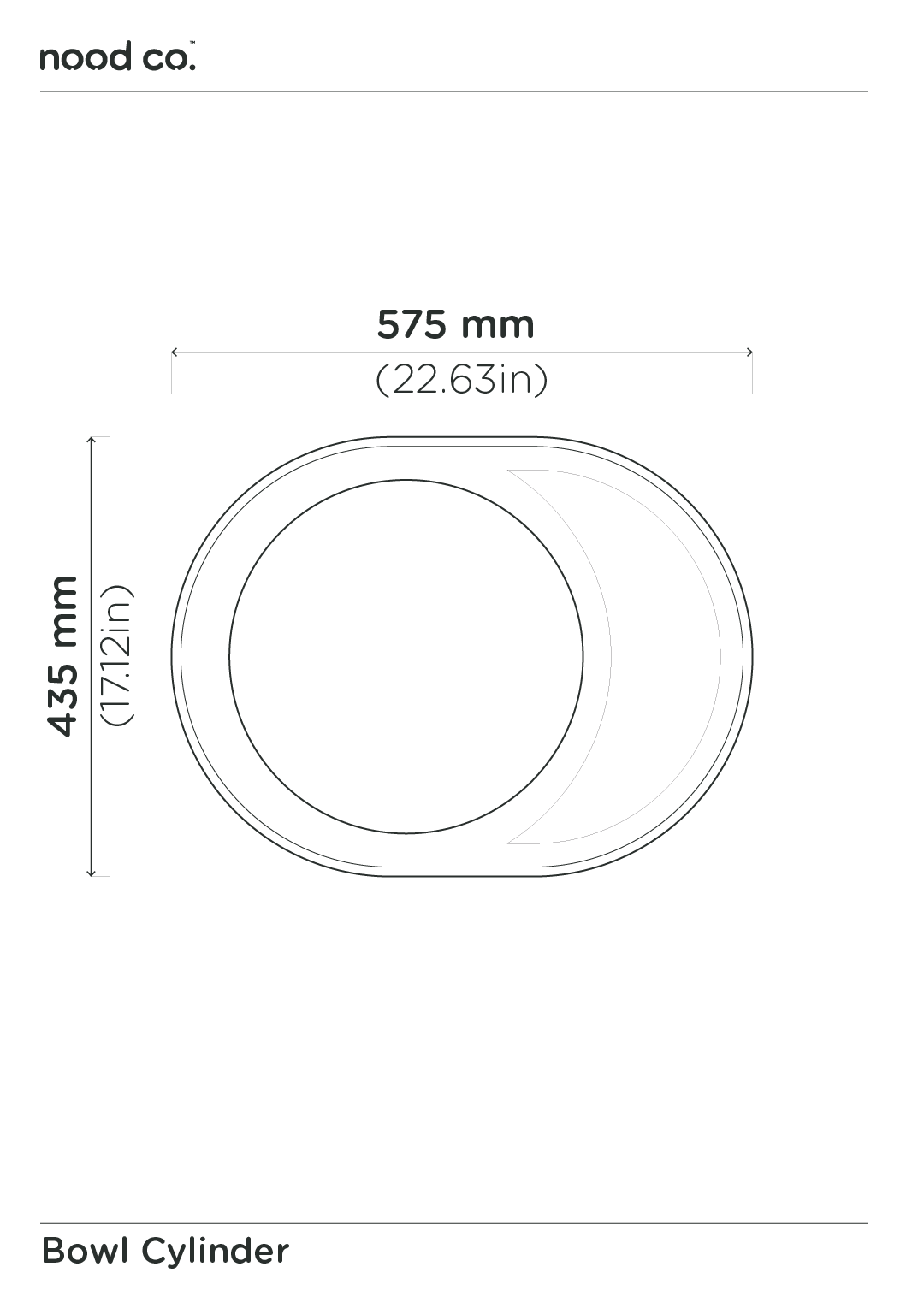Cylinder - Bowl Basin (Olive)