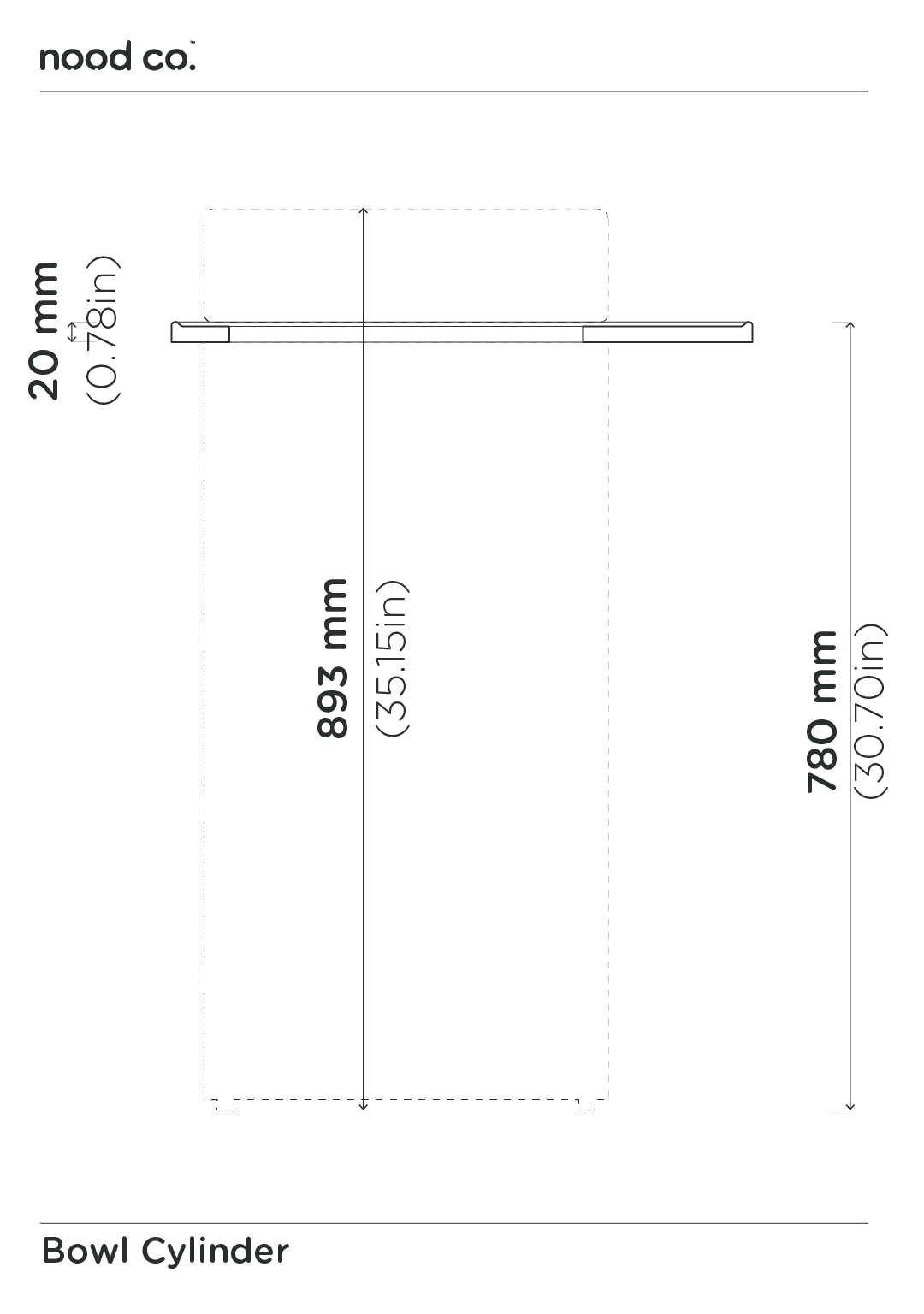 Cylinder - Bowl Basin (Karri)