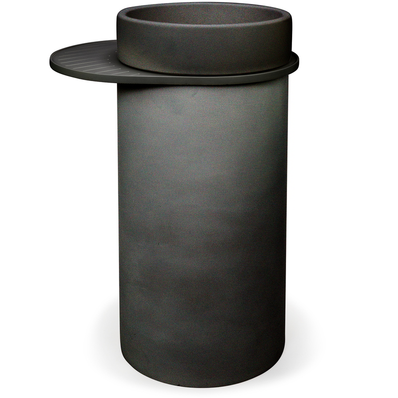 Cylinder - Funl Basin (Charcoal)