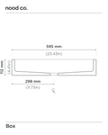 Box Basin (Slate)