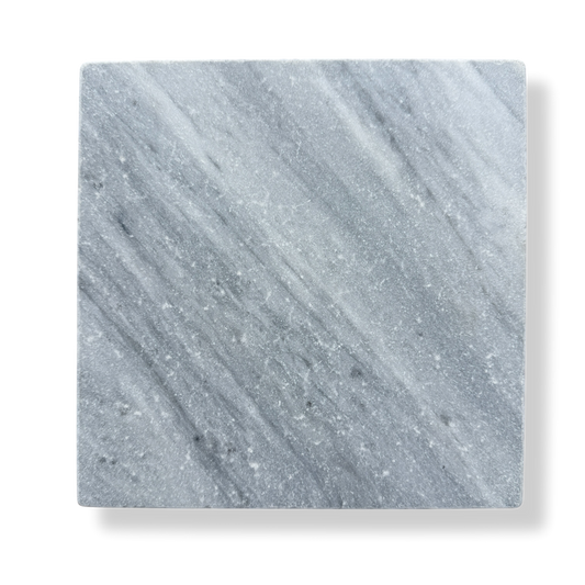 Burleigh Bardiglio Tumbled Natural Stone Square Tile