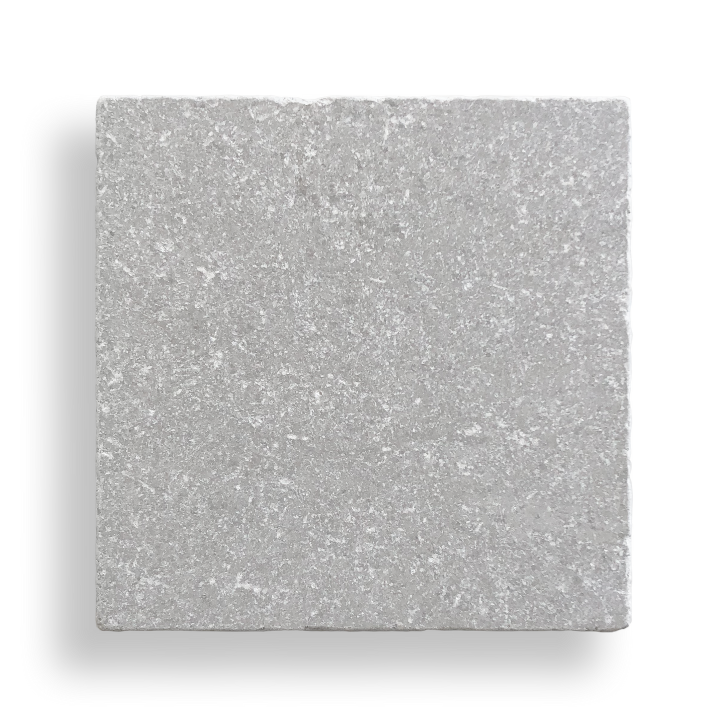 BURLEIGH CINDER GREY TUMBLED NATURAL STONE SQUARE TILE