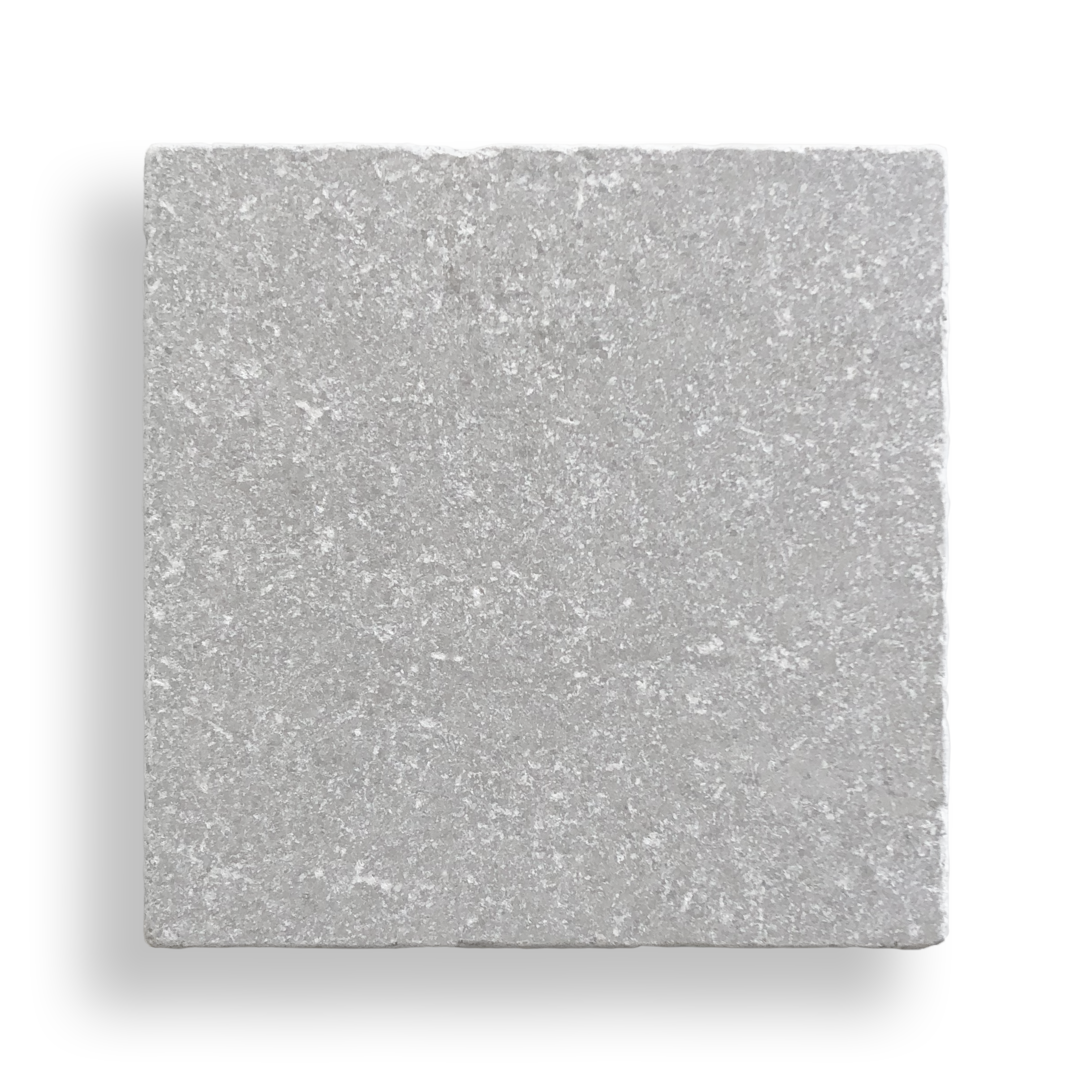 BURLEIGH CINDER GREY TUMBLED NATURAL STONE SQUARE TILE