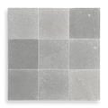 BURLEIGH CINDER GREY TUMBLED NATURAL STONE SQUARE TILE