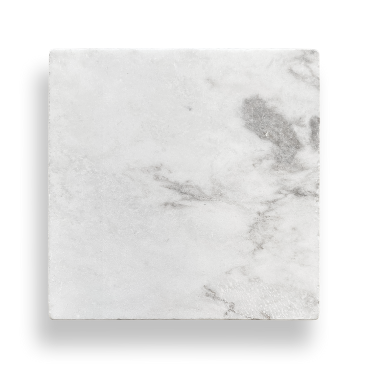 Burleigh Light Bianco Oro Tumbled Natural Stone Square Tile