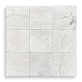 BURLEIGH LIGHT BIANCO ORO TUMBLED NATURAL STONE SQUARE TILE