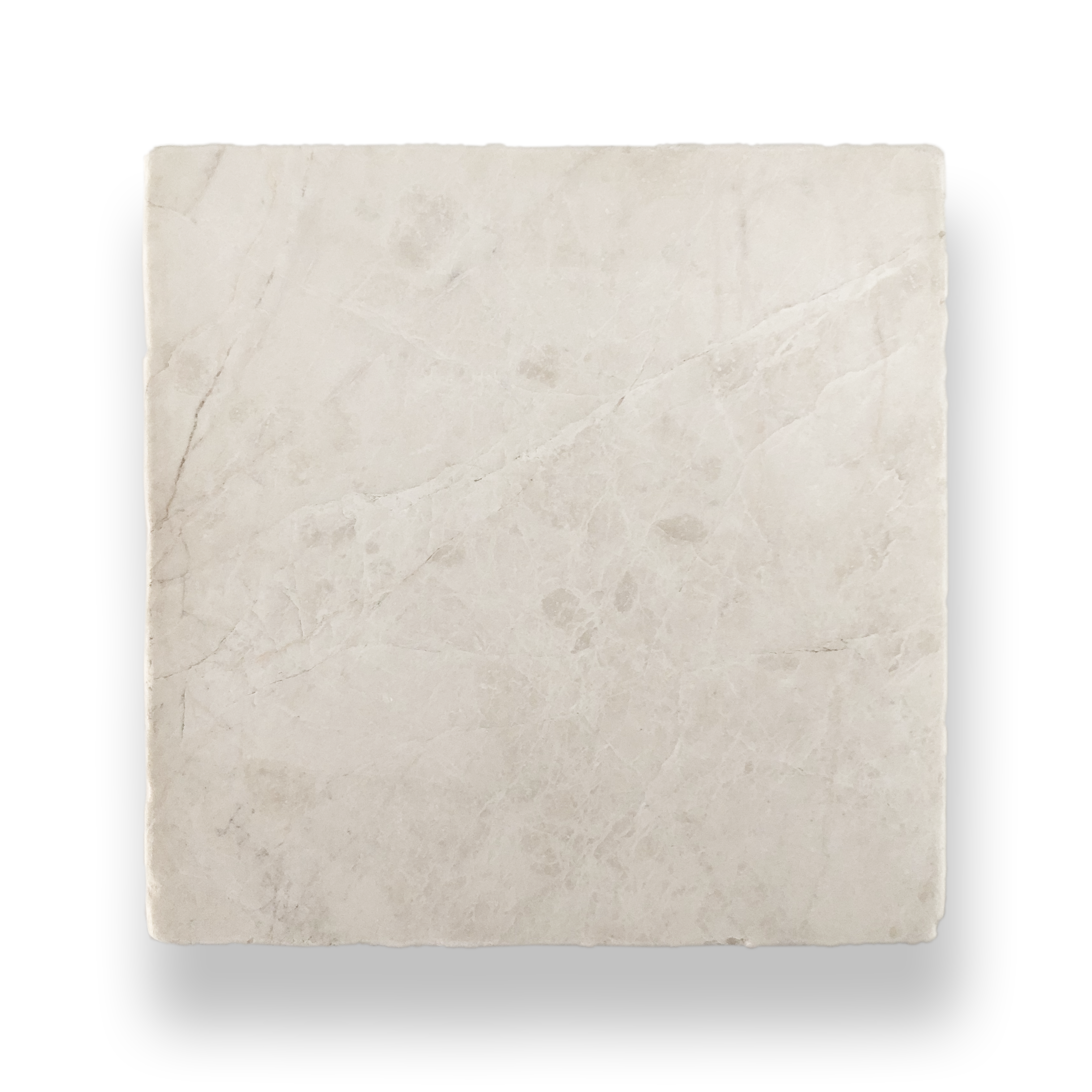 BURLEIGH LYCIA MARBLE TUMBLED NATURAL STONE SQUARE TILE - Sample