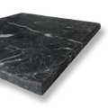 BURLEIGH NERO MARQUINA TUMBLED NATURAL STONE SQUARE TILE