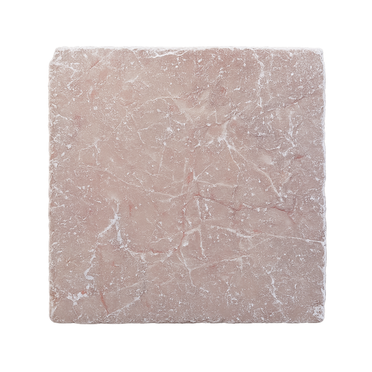 Burleigh Rosado Tumbled Natural Stone Square Tile