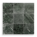 BURLEIGH TAJ GREEN TUMBLED NATURAL STONE SQUARE TILE