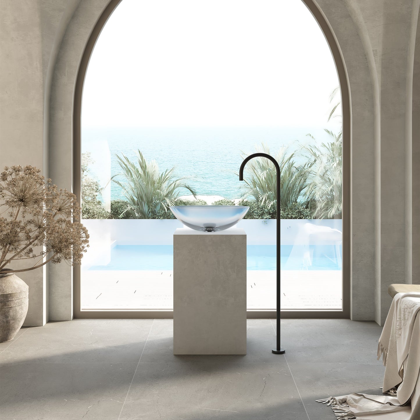 Wow Translucency Oval Above Counter Basin