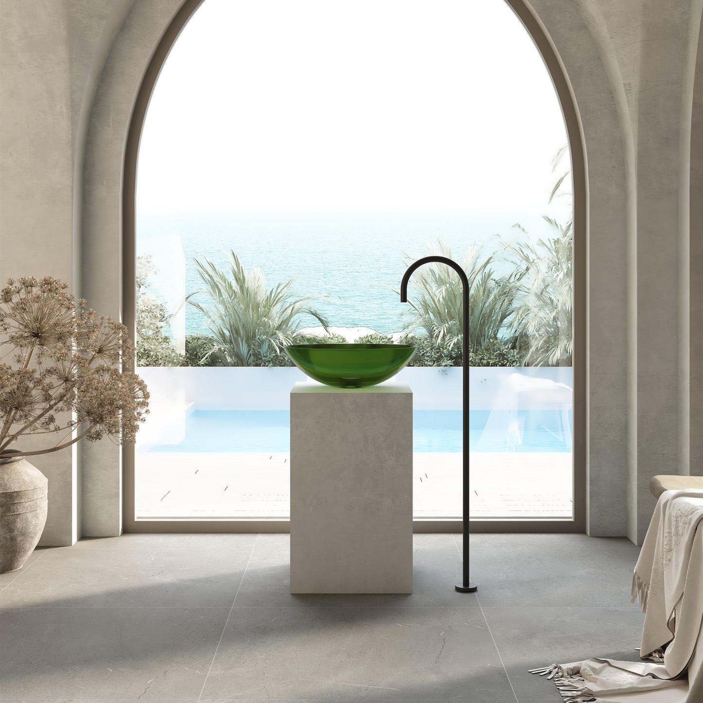 Wow Translucency Oval Above Counter Basin