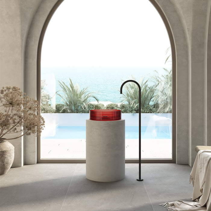 Wow Translucency Round Above Counter Basin – repubblica