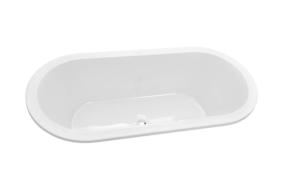 Decina Caval 1800 Island Bath - Bath Accessories — White Baths, Acrylic Baths, Oval Baths