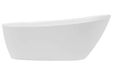 Caval 1480 /1680 Freestanding Bath with Integrated Overflow — White Baths, Acrylic Baths, Oval Baths