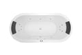 Caval 1800 Contour 14-Jet Spa Bath