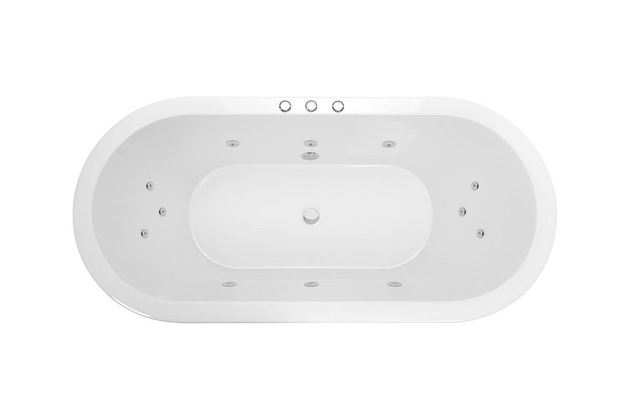 Caval 1800 Santai 12-Jet Spa Bath