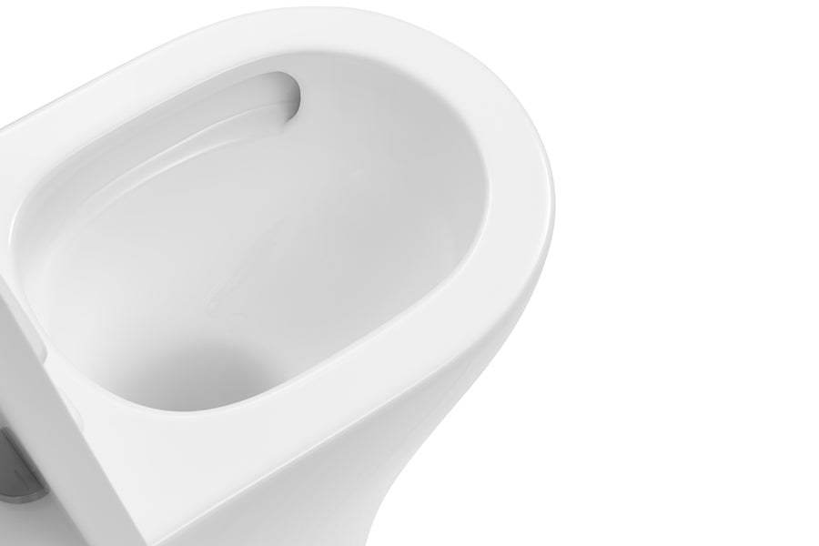 Caval EZI Height Universal Rimless Back-To-Wall Toilet Suite