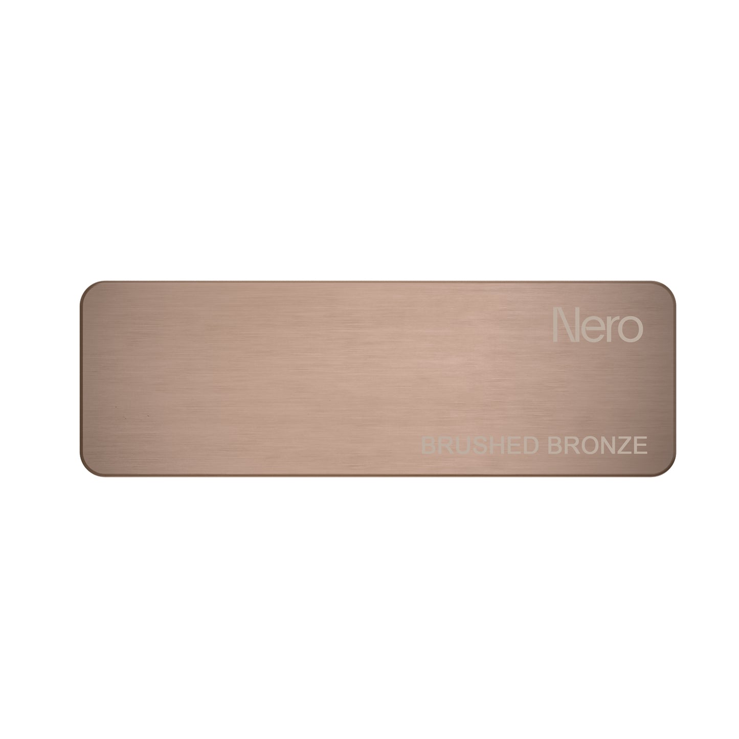 MATTE BRUSHED BRONZE