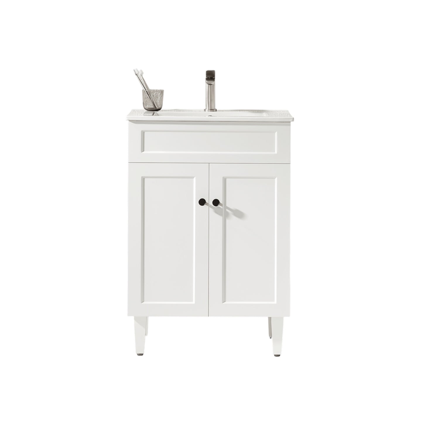 Harold Federation Free Standing Cabinet Matte White