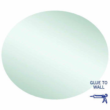 CO9075GT Oval Polished Edge Mirror