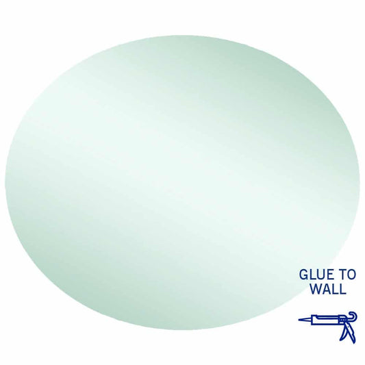 CO9075GT Oval Polished Edge Mirror