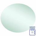 CO9075HN Oval Polished Edge Mirror