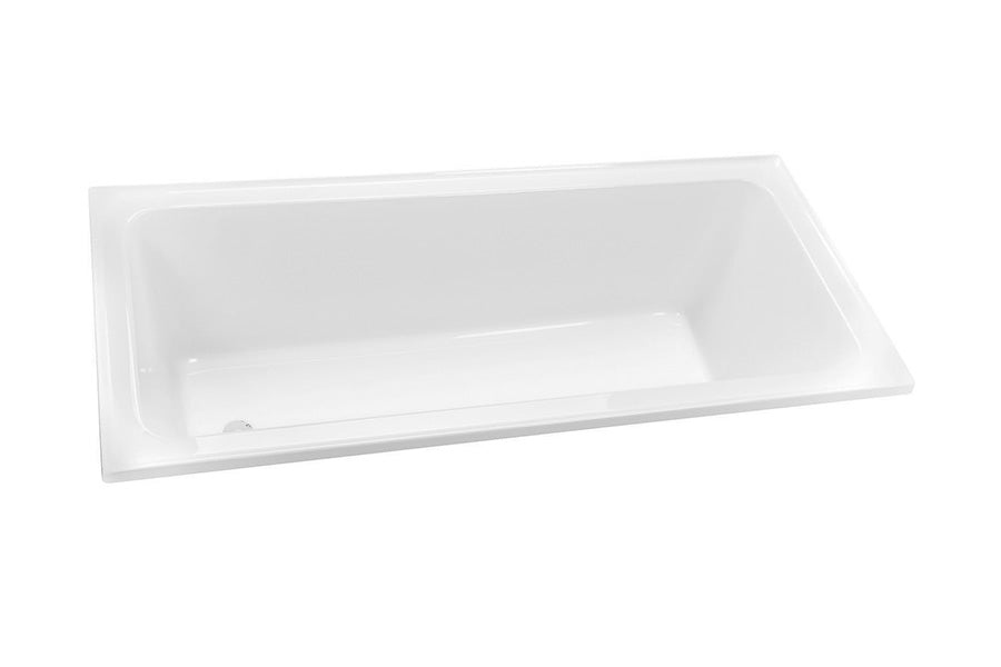 Decina Cortez 1520/1670 Inset Bath — White Baths, Acrylic Baths, Built In Baths, Rectangular Baths